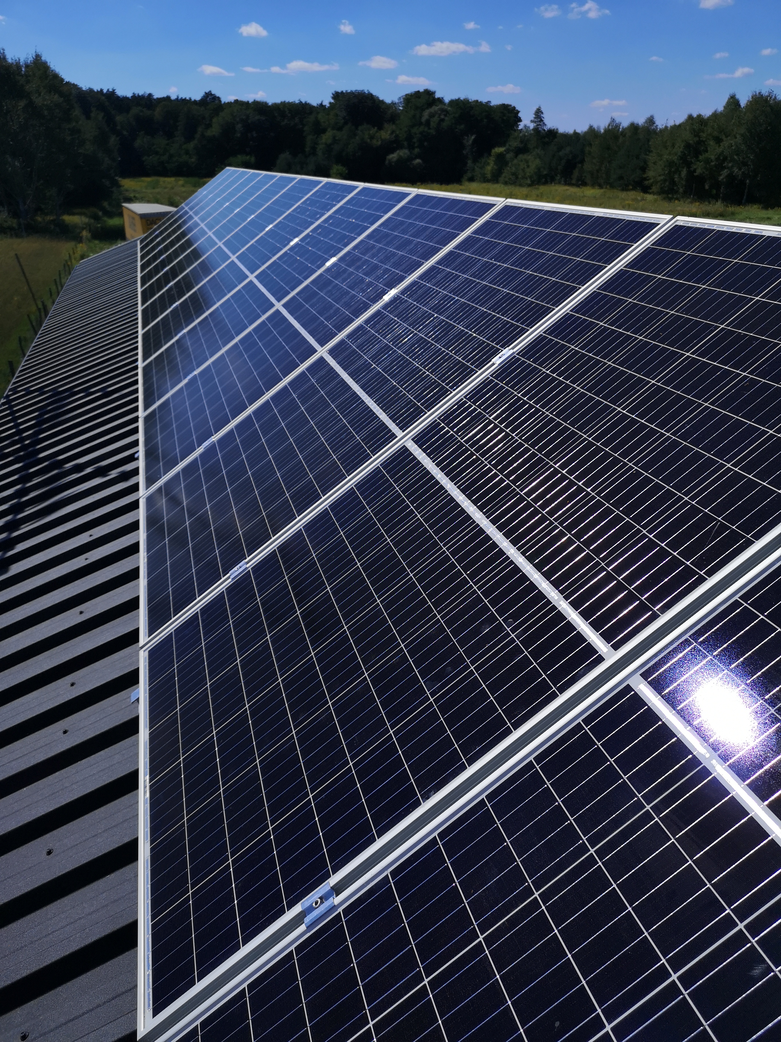 Elektrownia solarna o mocy 8,2kW w Brzózie Królewskiej
